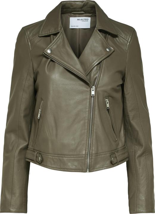 Actual product image Selected Femme Lamb leather jacket (36)