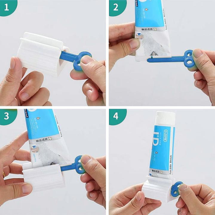 Produktbild ASMI Praktischer Zahnpastaspender Blau