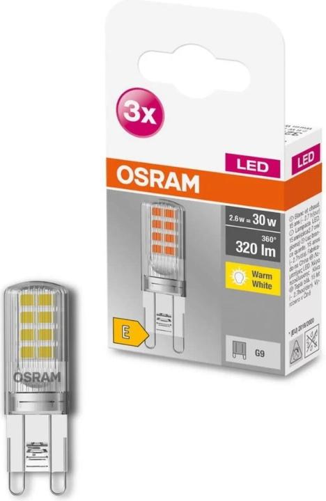 Image du produit Osram Broche de base (G9, 30 W, 320 lm, 3 x, E)