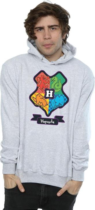 Actual product image Mens Hogwarts Junior Crest Hoodie (S)