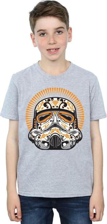 Immagine prodotto Star Wars Stormtrooper Dia De Los Muertos Maglietta Ragazzi (128)