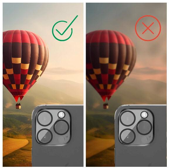 Image du produit Hama Cam Protect (1 pièce(s), Apple iPhone 15 Pro Max, Apple iPhone 15 Pro)