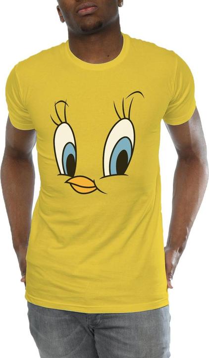 Immagine prodotto Looney Tunes Tweety Pie Face Maglietta Uomo (S)