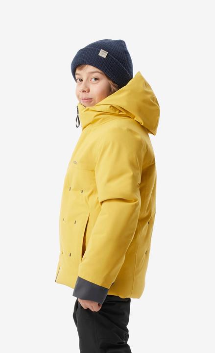 Produktbild Wedze Skijacke Kinder wattiert warm wasserdicht - Piste 500 gelb (152)