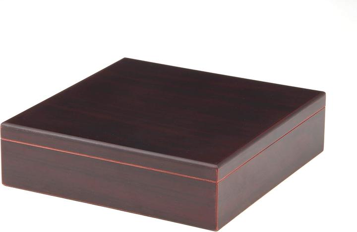 Produktbild Big Smoke Humidor brown, humidifier, hygrometer, one divider, 30 cig (30)