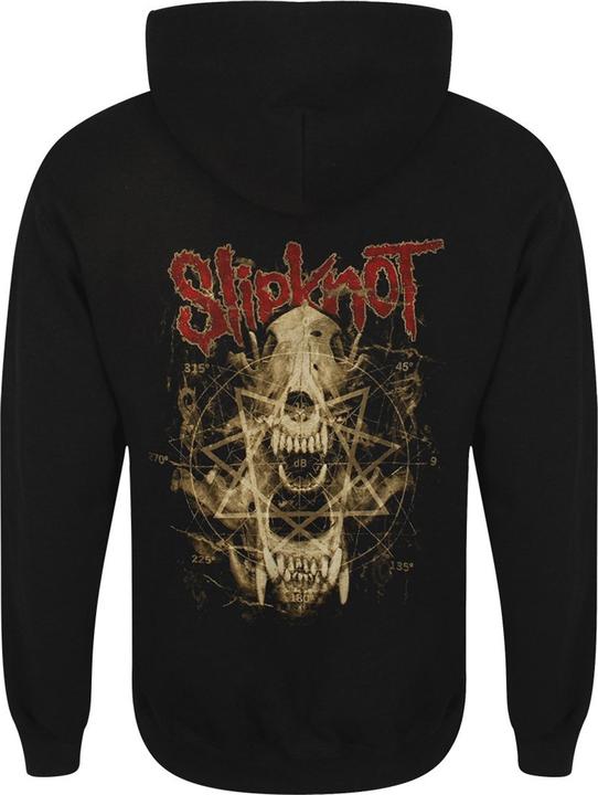 Image du produit Slipknot Adulte Tête de mort dents Full Zip Hoodie (M)