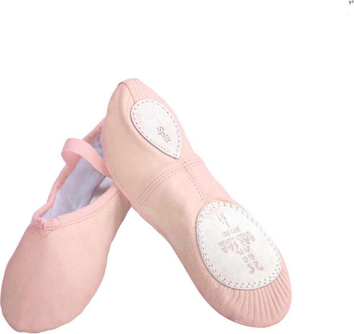 Actual product image Sansha Kids Slipper Leather Ballet Shoes (31)