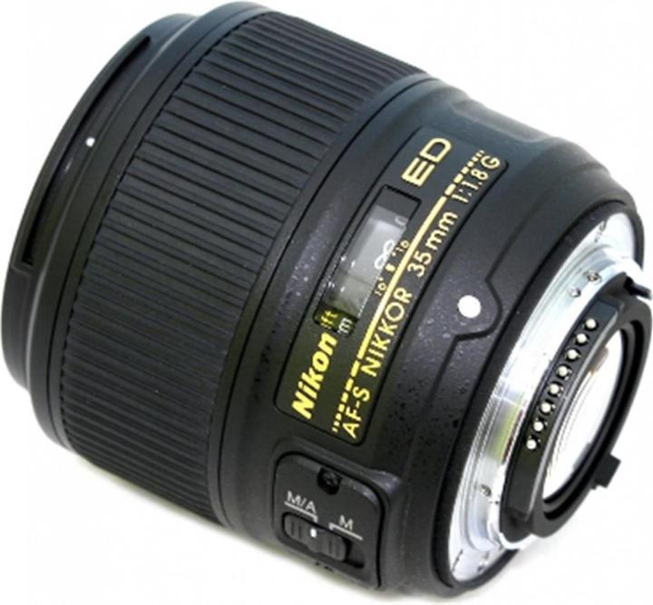 Image du produit Nikon AF-S Nikkor 35mm f/1.8G ED (Nikon F, Plein format)