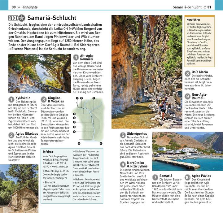 Image du produit TOP10 Reiseführer Kreta (Allemand, DK Verlag Voyage, 2025)