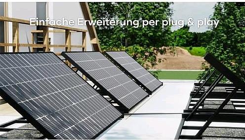 Produktbild Hepa Solar Preimuim Komplettkraftwerk (800 W)