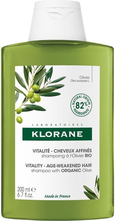 Klorane Vitalisierendes Shampoo mit BIO-Olive (200 ml, Flüssiges Shampoo)