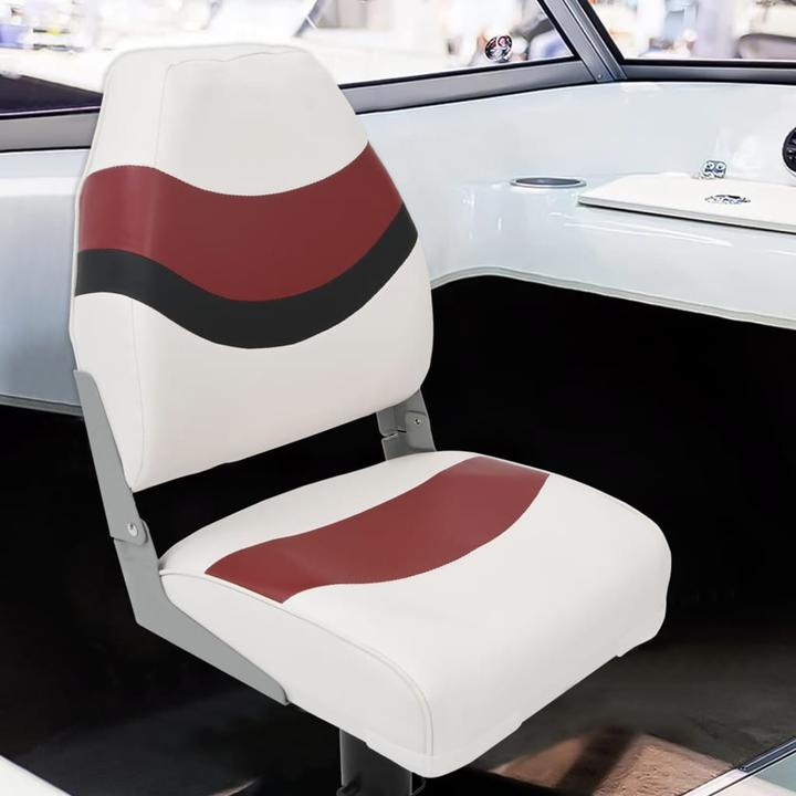 Produktbild VidaXL Bootssitz mit Podest Bootsstuhl Steuerstuhl Steuersitz 360° Drehbar