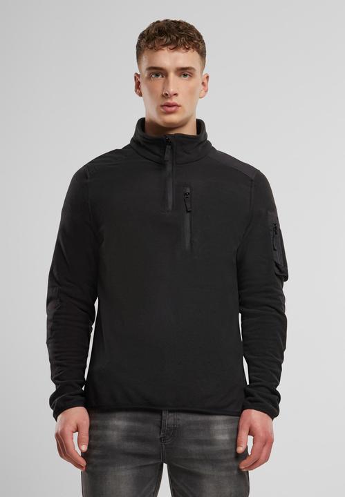 Produktbild Brandit Fleecepullover Ripstop Grösse 3XL Farbe Schwarz (3XL)
