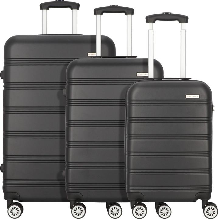 Produktbild Worldpack Toronto 4 Rollen Kofferset 3-teilig (211 l, XL (ab 115l))