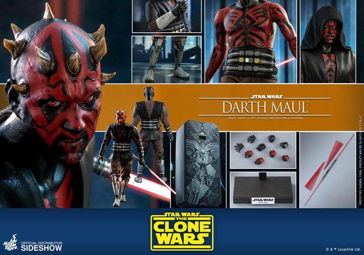 Produktbild Hot Toys Star Wars – The Clone Wars “Darth Maul” 1/6 Scale Actionfigur