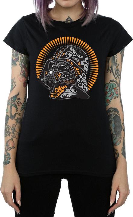 Immagine prodotto Star Wars Darth Vader Dia De Los Muertos Maglietta Donna (XXL)