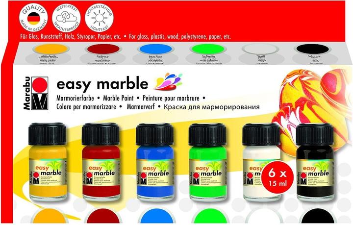 Actual product image Marabu Easy Marble (Multicoloured, 90 ml)