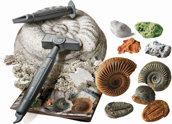 Actual product image Clementoni Excavation set fossils & minerals