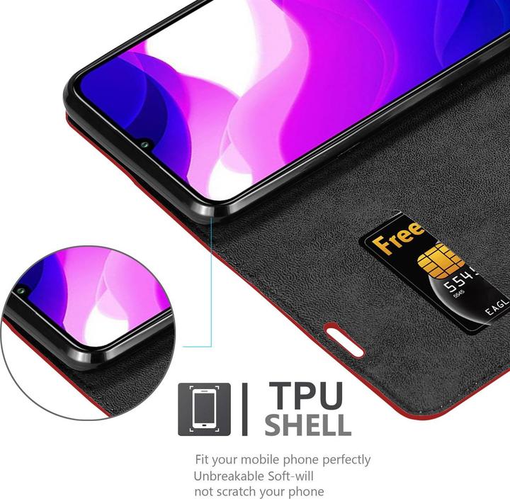 Productafbeelding Cadorabo Boek Onzichtbare Magneethoes (Xiaomi Mi 10 Lite)