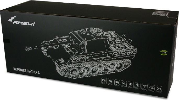 Image du produit Amewi Tank RC Panther G Advanced Line Li-Ion 1800mAh gr/14 (RTR Prêt à fonctionner)