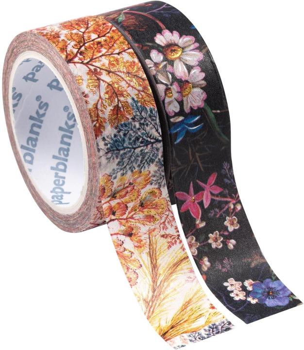 Image du produit Paperblanks Ruban adhésif décoratif 1.5 cm x 10 m, 2 pcs. Anémone/Floralia (15 mm)