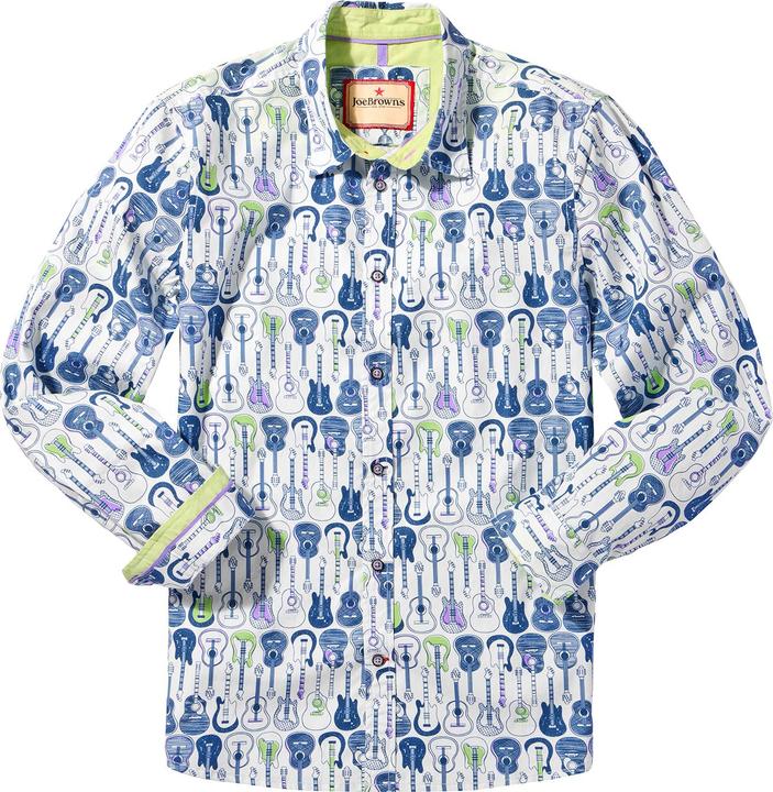 Immagine prodotto Joe Browns Sketchy Guitar Print Long Sleeve Shirt (XXL)