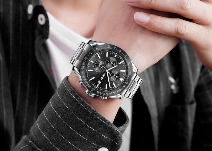 Produktbild Skmei 9253SIBK Herrenuhr + BOX