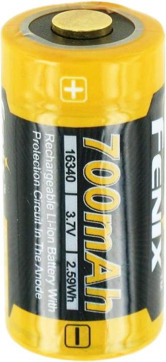 Actual product image Fenix CR123A battery and quick charger (8 pcs., CR123A, 760 mAh, Battery + charger)