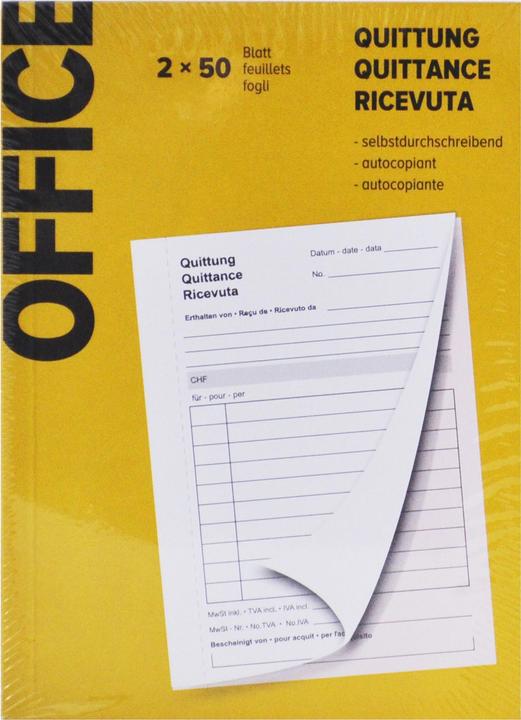 Immagine prodotto Office Ricevuta (100 x)