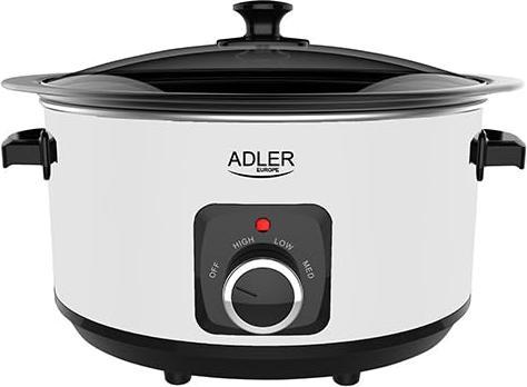 Produktbild Adler AD 6413r Slow cooker, 5.8L, White