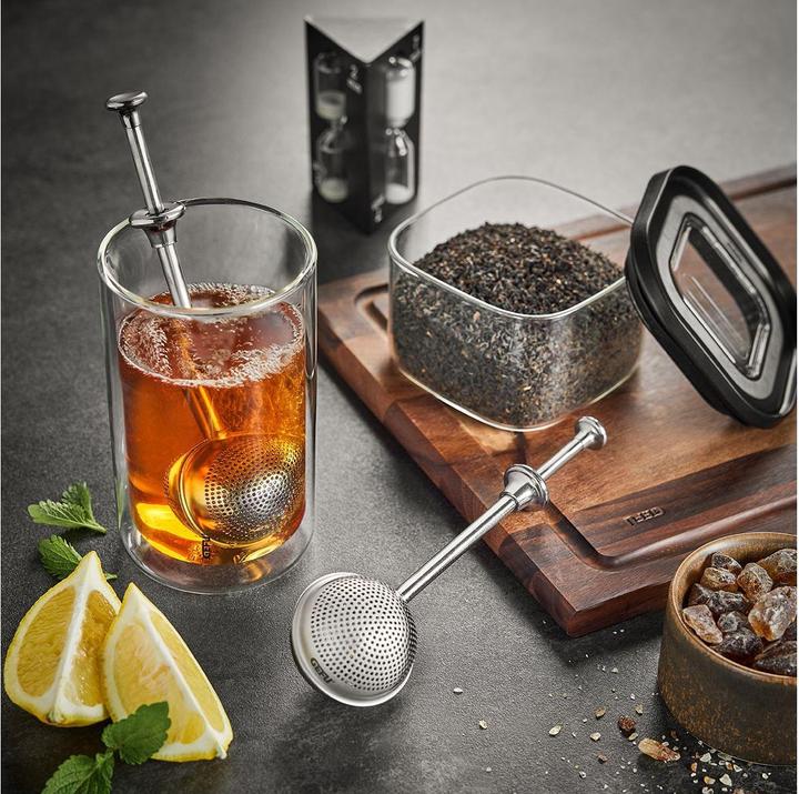 Image du produit GEFU Teefilter T-Ball Silber, Material: Edelstahl, Kunststoff