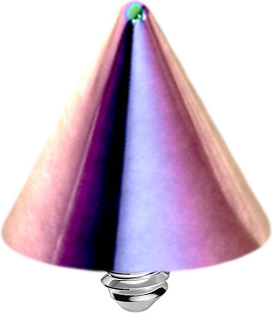 Image du produit Star Piercing Dermal Anchor Cone coloré (sans laiton, Acier chirurgical 316L)