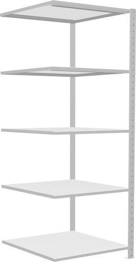 Stecksystem Anbauregal MULTIplus250 mit Kreuzstrebe