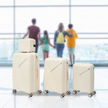 Actual product image Jet Lag chicago creme x4 13l 37l 61l 89l suitcase (13 l, M (50 - 90l))