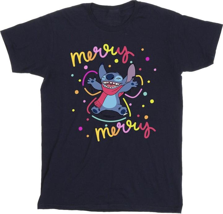 Disney Lilo & Stitch Merry Rainbow TShirt Mädchen