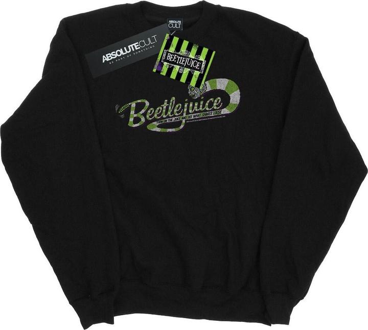 Produktbild Beetlejuice Sandworm Alt Logo Baumwolle Sweatshirt (XXL)
