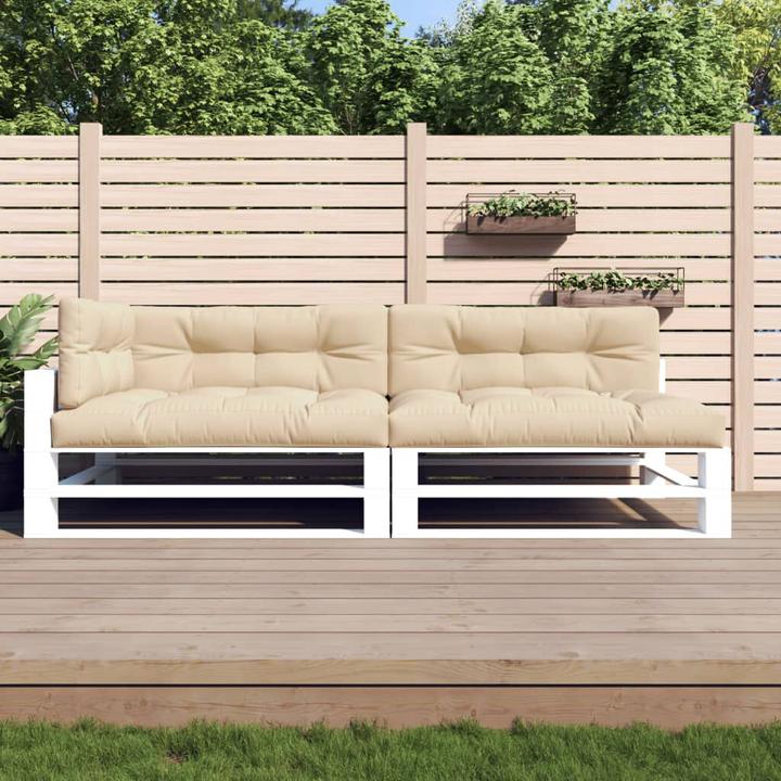 Produktbild VidaXL 10-tlg. Garten-Lounge-Set mit Kissen (70 x 40 x 12 cm)