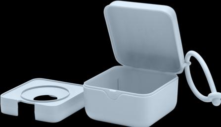 Actual product image Bibs Soother box, Baby Blue (1 x)