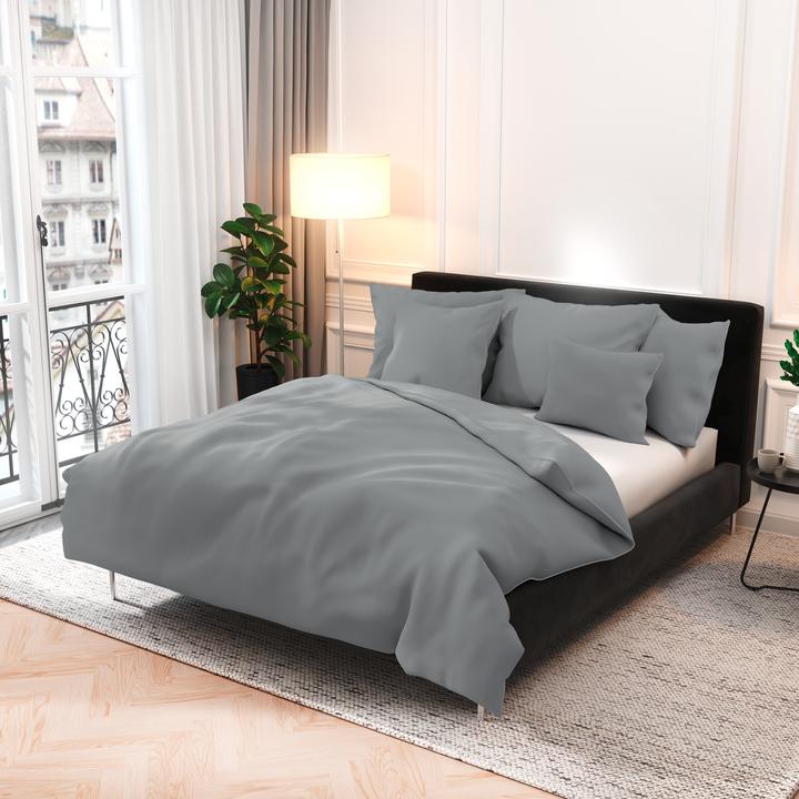 Actual product image Living Home Percale (Pillowcase, 65 x 100 cm)