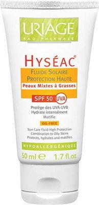 Actual product image Uriage Hyséac Fluid (Sun cream face, SPF 50, 50 ml, 77 g)