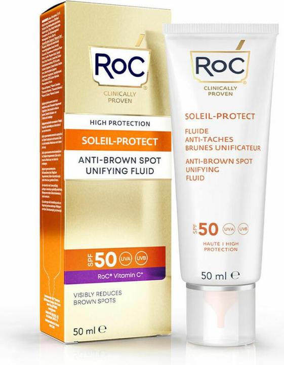 Actual product image Roc Soleil-Protect (Sun cream face, SPF 50+, 50 ml)