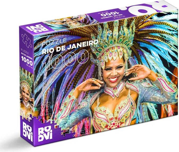 D-Toys Puzzle 1000 pieces - Carnival Rio de Janeiro, Brazil (1000 pezzi)
