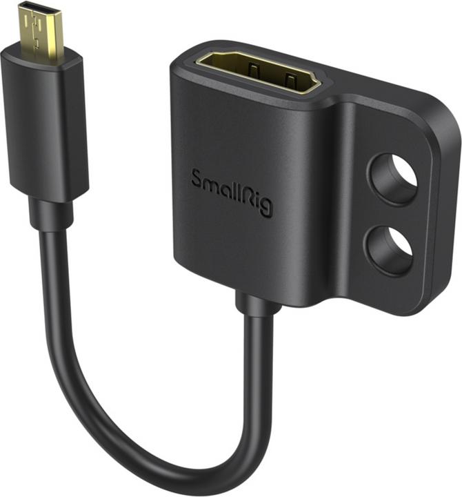 Immagine prodotto SmallRig Adattatore HDMI 4K ultra sottile Kabel (da D ad A) (Cavo)