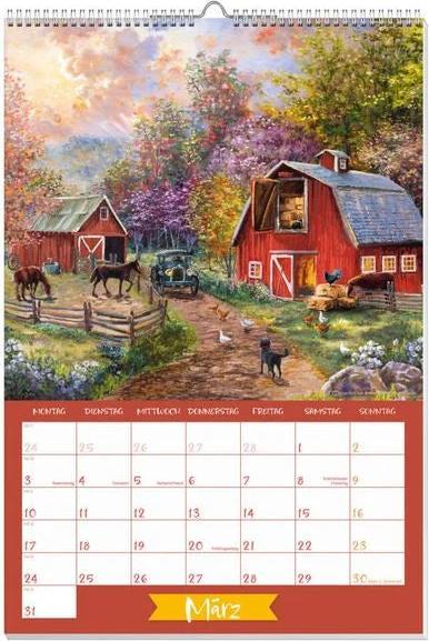 Produktbild Nicky Boehme Posterkalender 2025 (Deutsch)