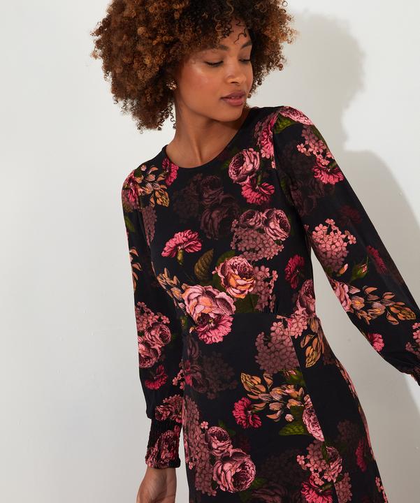 Produktbild Joe Browns PETITE Dark Floral Tie-Waist Jersey Maxi Dress (42)