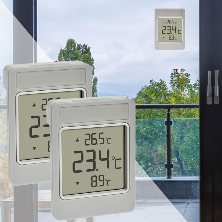 Produktbild TFA 2er-Set Digitales Aussenthermometer