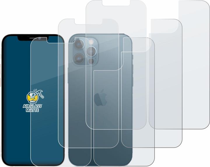 Produktbild BROTECT Schutzglas Schutzfolie Displayschutz Display Schutz Glas Folie matt (3 Stück, Apple iPhone 12 Pro Max)