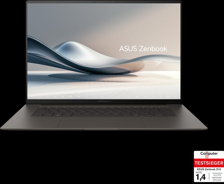 Actual product image ASUS Zenbook S 16 (16", AMD Ryzen AI 9 HX 370, 32 GB, 1000 GB, DE)
