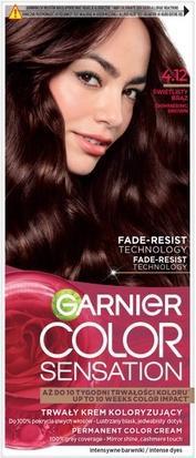 Produktbild Garnier Color Sensation Creme farba do włosów 4.12 Świetlisty Brąz (4.12 Świetlisty Brąz)
