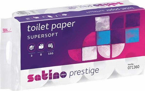 Wepa Toilet paper Prestige 2010.10371 150 coupons, 8 rolls (150 x)